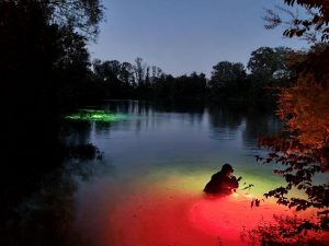 Nachttauchen im EW - Rundum-Sorglos